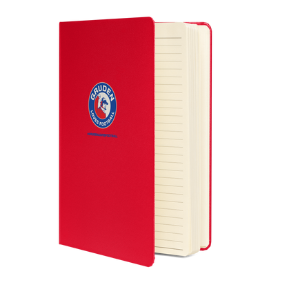 Gruden Loves Football hardcover bound notebook