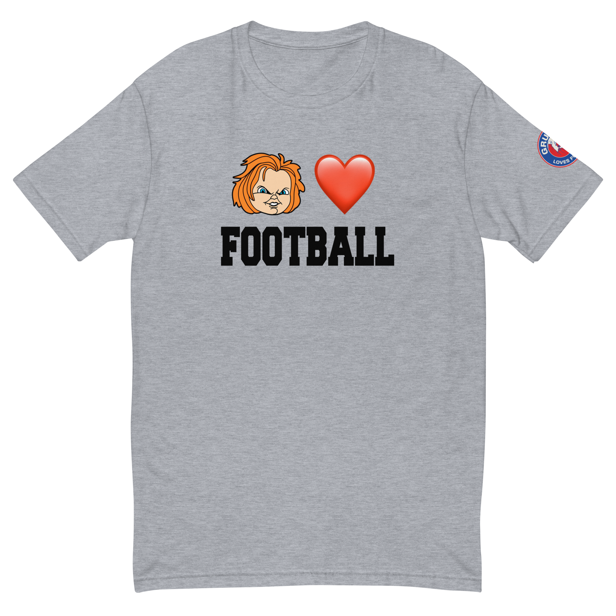 Chucky Loves Football Short Sleeve T-shirt