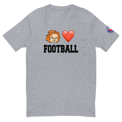 Chucky Loves Football Short Sleeve T-shirt