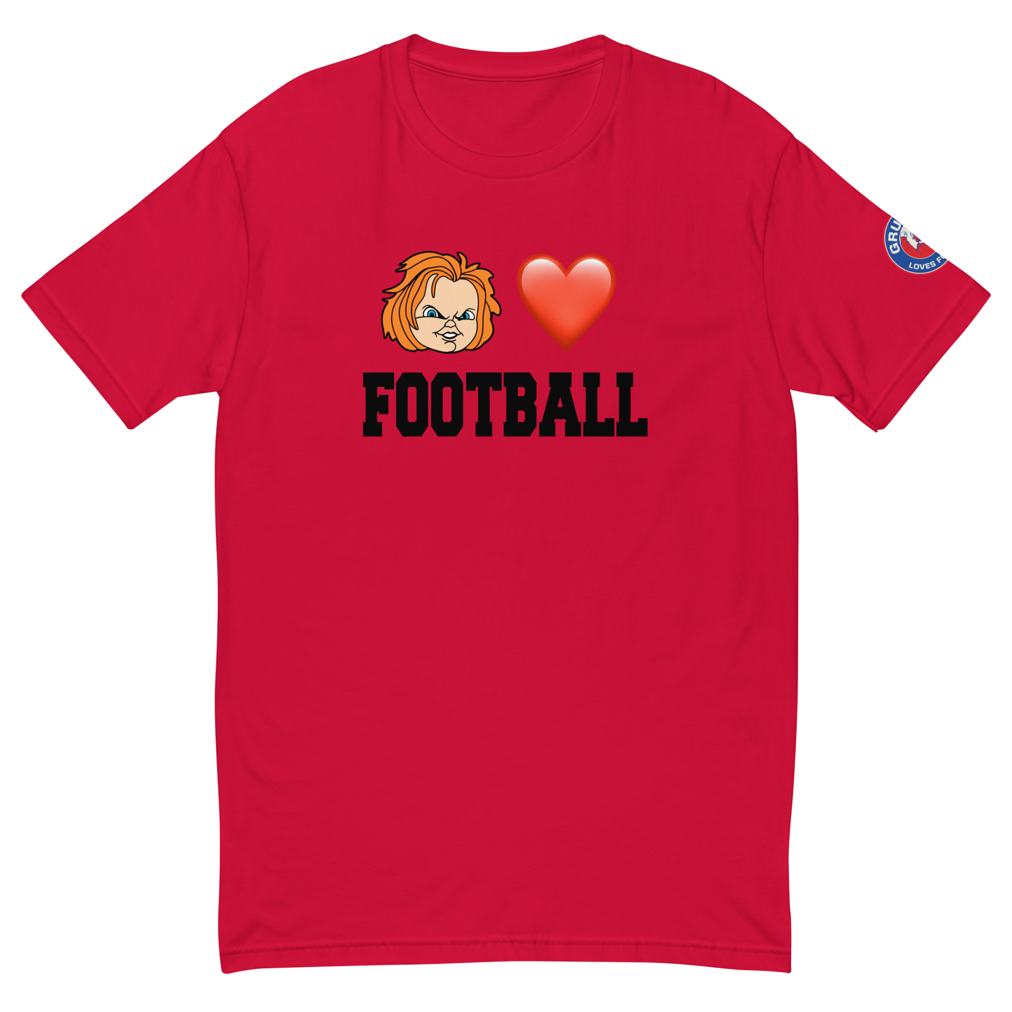 Chucky Loves Football Short Sleeve T-shirt