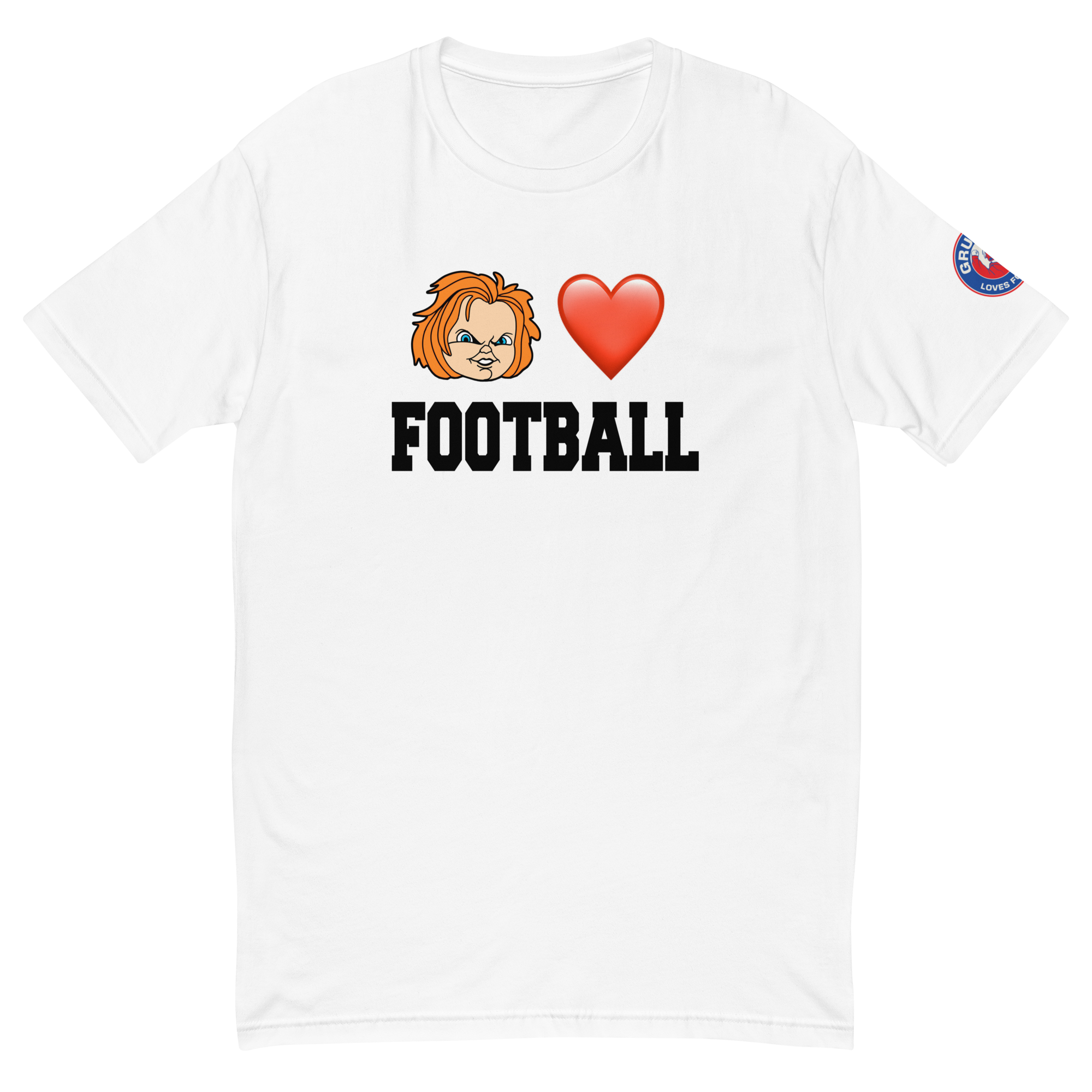 Chucky Loves Football Short Sleeve T-shirt