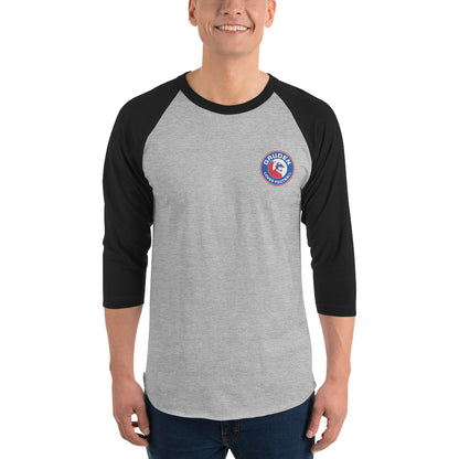 Gruden Loves Football 3/4 sleeve raglan shirt