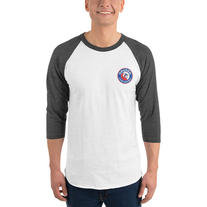 Gruden Loves Football 3/4 sleeve raglan shirt