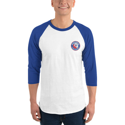 Gruden Loves Football 3/4 sleeve raglan shirt